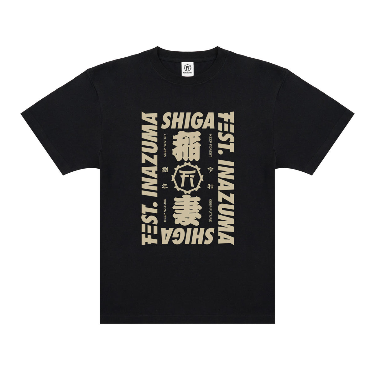 Tシャツ A（OFFICIAL LOGO）【BLACK】