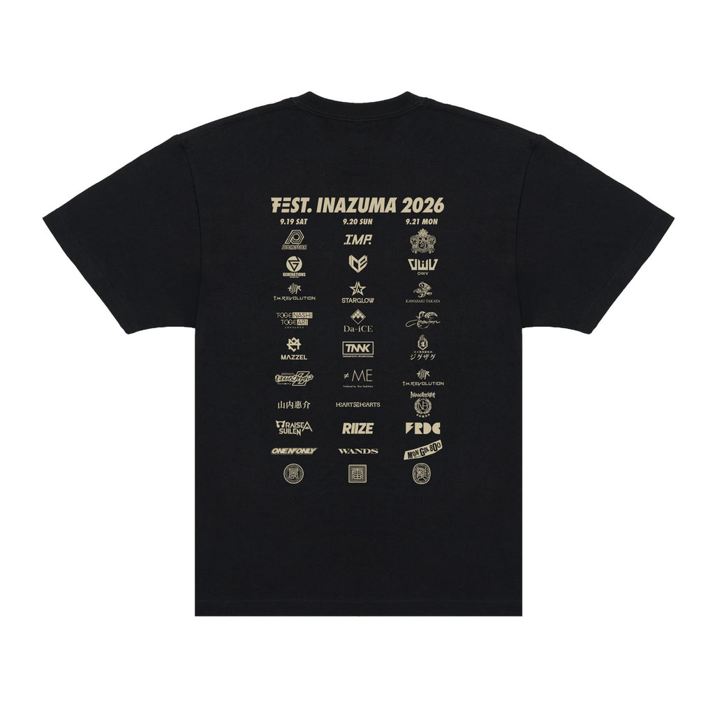 Tシャツ A（OFFICIAL LOGO）【BLACK】