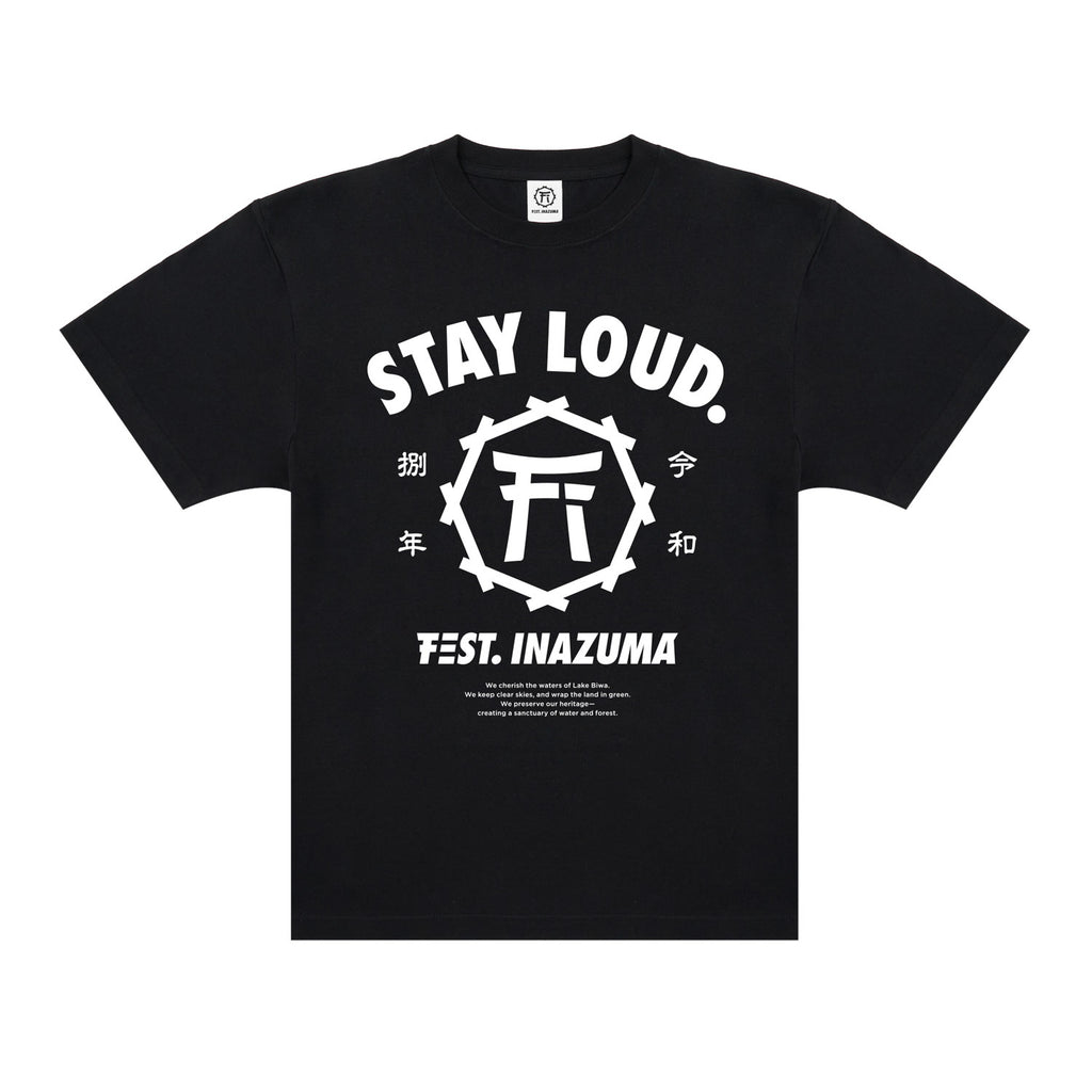 Tシャツ B（OFFICIAL LOGO）【BLACK】