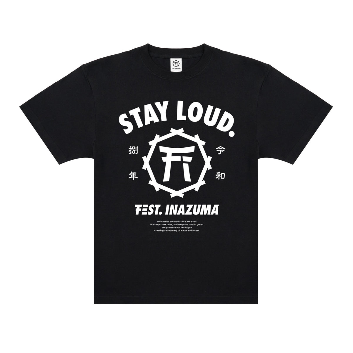 Tシャツ B（OFFICIAL LOGO）【BLACK】