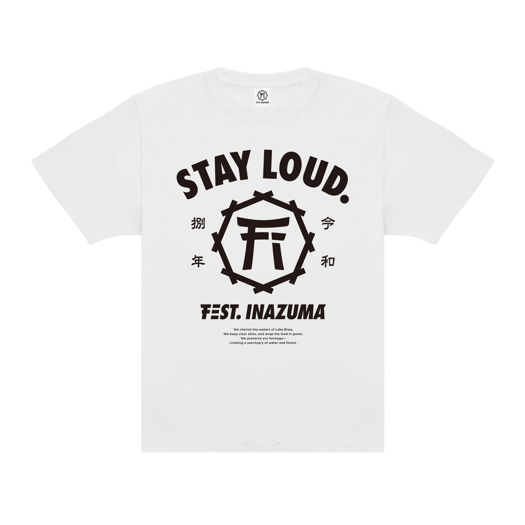 Tシャツ B（OFFICIAL LOGO）【WHITE】