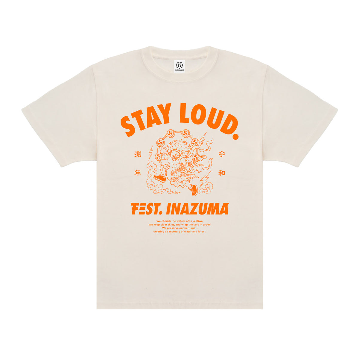 Tシャツ C（RAIJIN）【VANILLA】