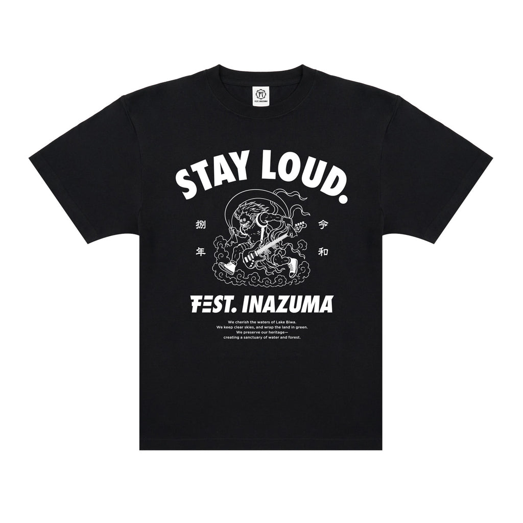 Tシャツ D（FUJIN）【BLACK】