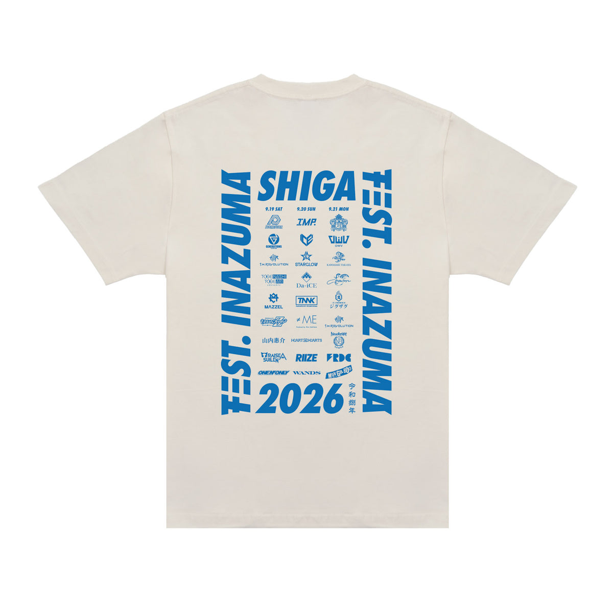 Tシャツ D（FUJIN）【VANILLA】