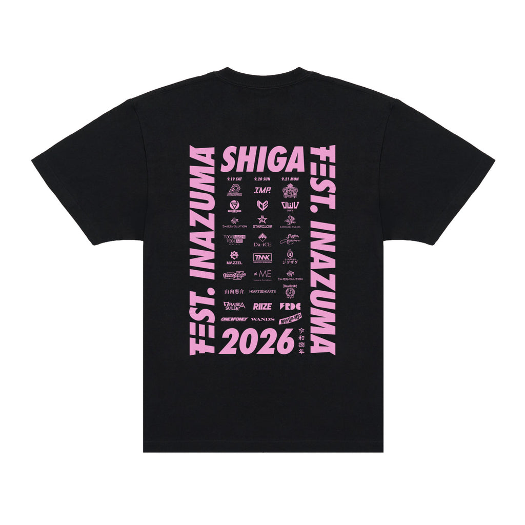 Tシャツ H 【BLACK】